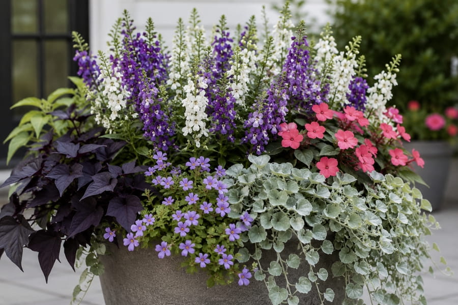 Companion Planting with Angelonia